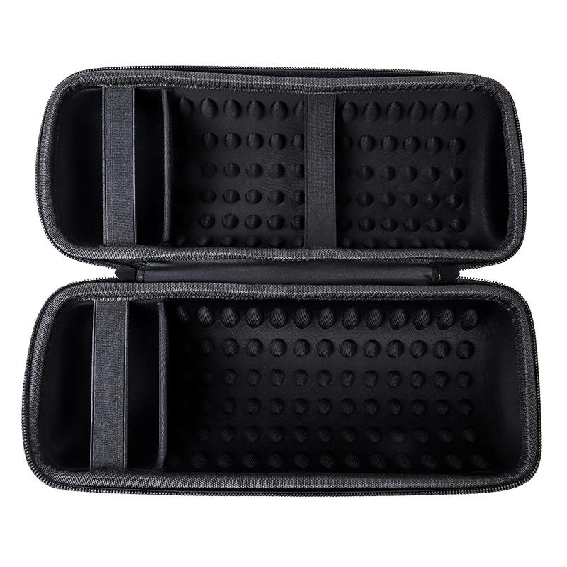 Jbl Pulse 4 Speaker Cover with Strap & Carabiner - Portable & Protective - Black + Gray