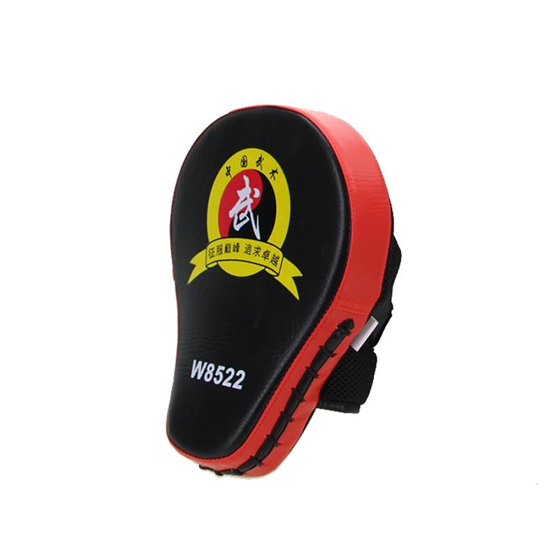 Curved Sanda Boxing Hand Target For Adults - Red