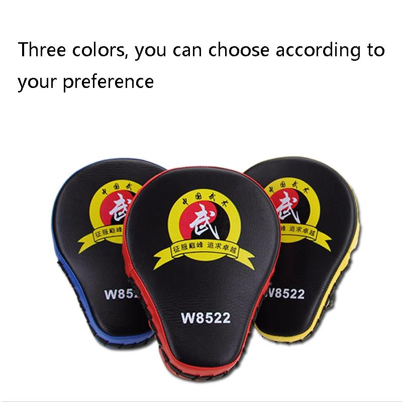 Curved Sanda Boxing Hand Target For Adults - Red
