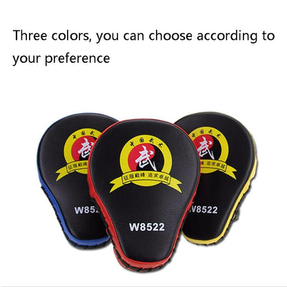 Curved Sanda Boxing Hand Target For Adults - Red