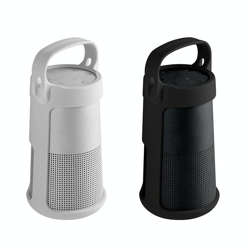Portable Silicone Cover for Bose Soundlink Revolve Speaker - Silver Gray
