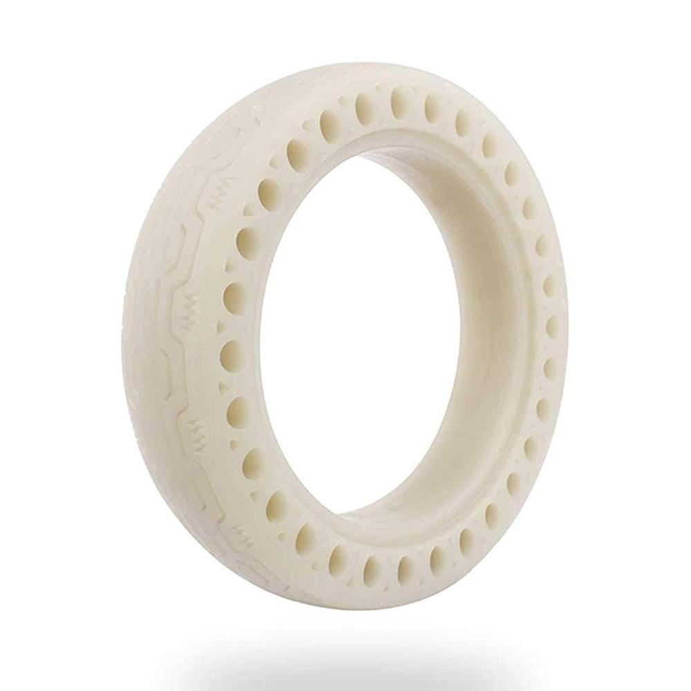 8.5 Inch Shock-absorbing Honeycomb Solid Tire for Xiaomi Mijia M365 - Fluorescent Pattern - Fluorescent Blue