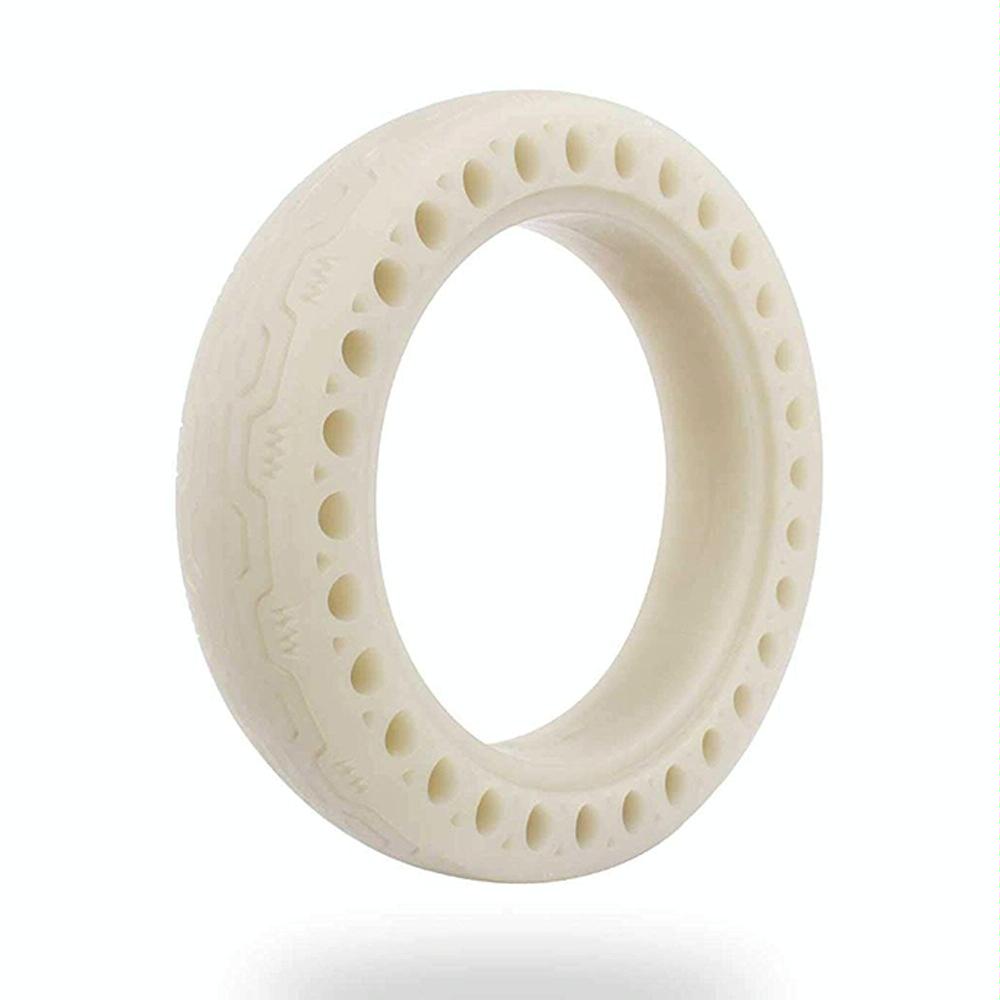 8.5 Inch Shock-absorbing Honeycomb Solid Tire for Xiaomi Mijia M365 - Fluorescent Pattern - Fluorescent Blue
