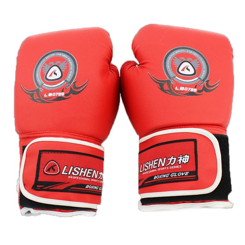 Muay Thai Training Gloves - Thickened For Fitness - Red