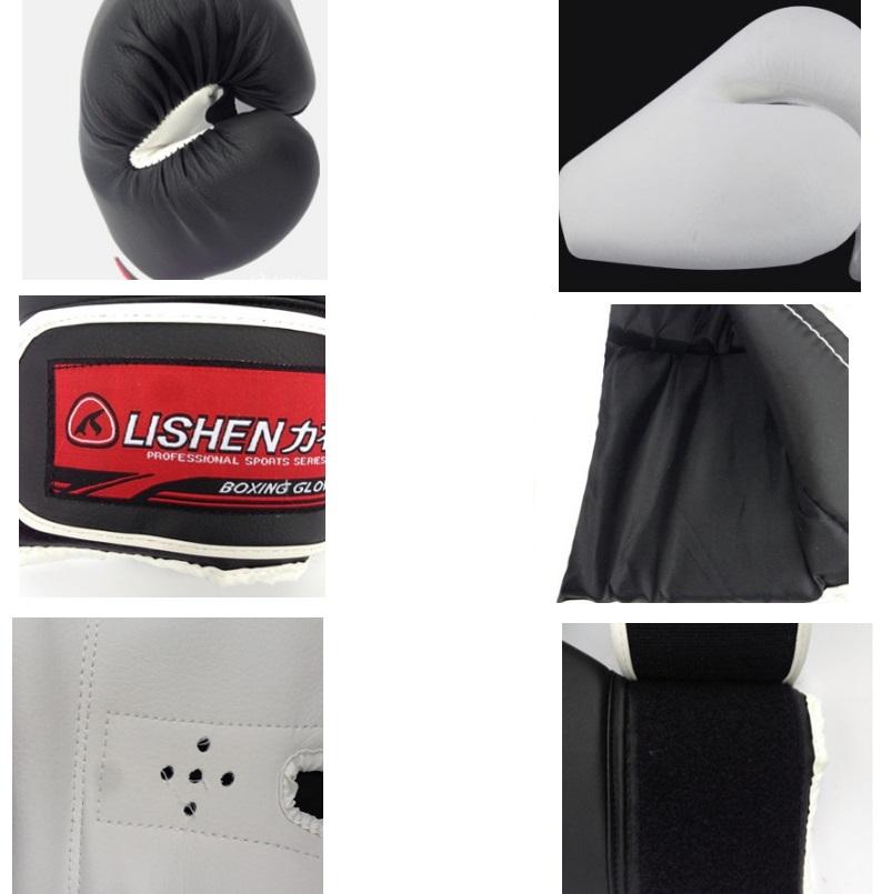 Muay Thai Training Gloves - Thickened For Fitness - Red