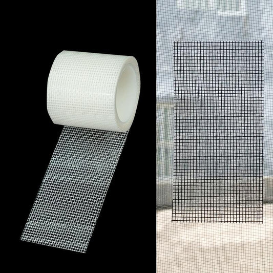 Anti-mosquito Door Curtain Net for Window Repair - White