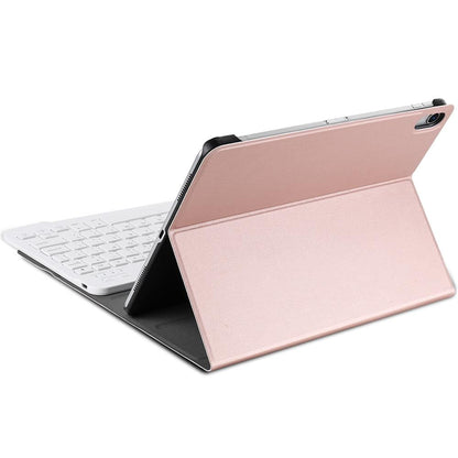 Bluetooth Keyboard & Leather Tablet Case For Ipad Pro 11 Detachable Brushed Texture Horizontal Flip Holder - Black