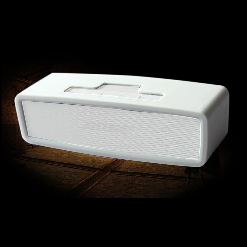 Shockproof Soft Silicone Case for Bose Soundlink Mini 1 / 2 Bluetooth Speaker - Black