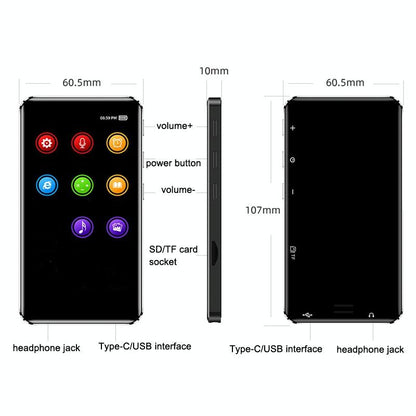 Touch Screen Mini Tablet With Wifi Bluetooth Mp3 / Mp4 / Mp5 4Gb Tf Capacity - 2G Ddr+16G Flash