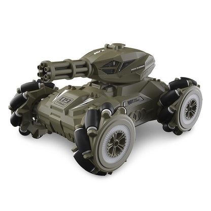 Universal Wheel Rc Drift Car - Single Control Green