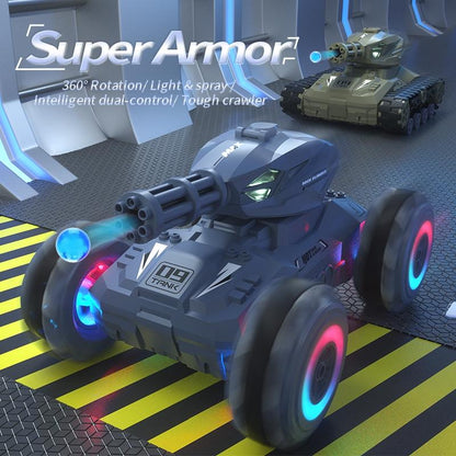 Universal Wheel Rc Drift Car - Single Control Green