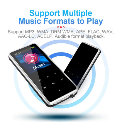 Portable Bluetooth Player 8Gb Capacity Silver