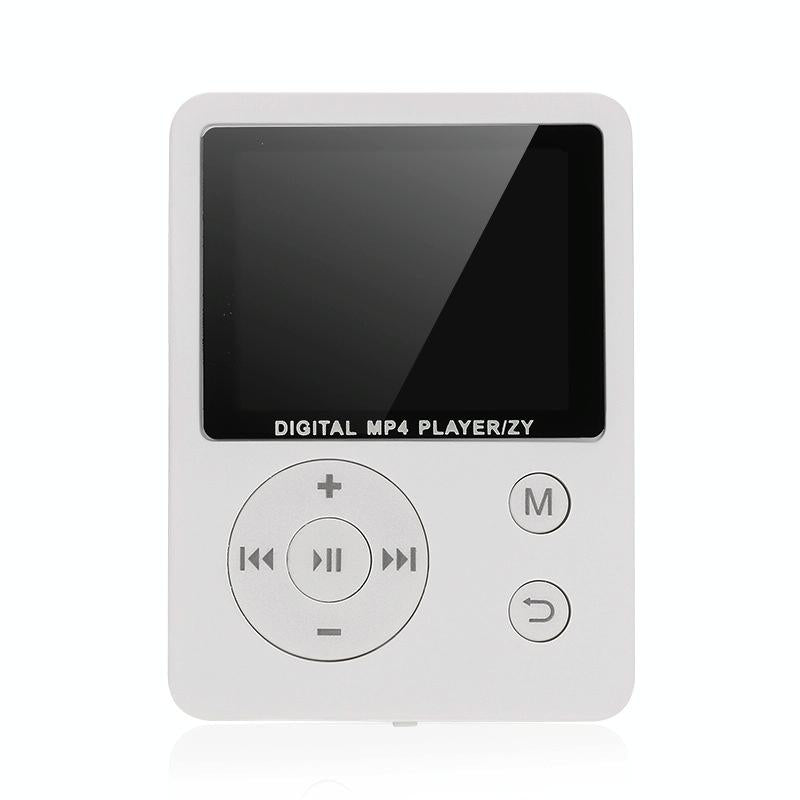 Lossless Mp4 Player With Synchronized Lyrics Round Button - Black