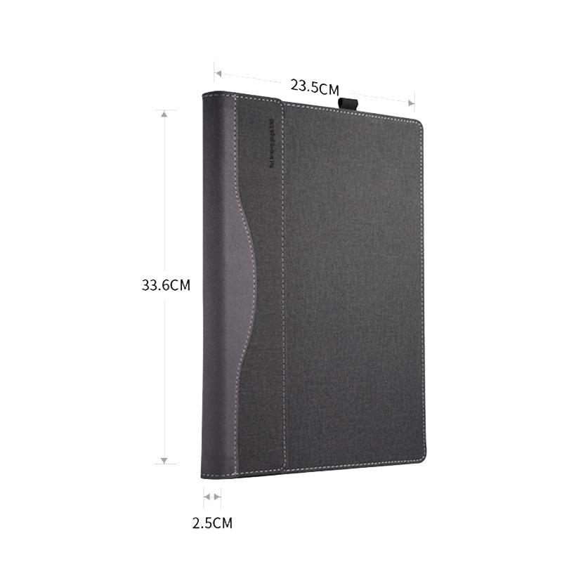 Yoga 520-14 Laptop Leather Case - Protective - Dark Gray