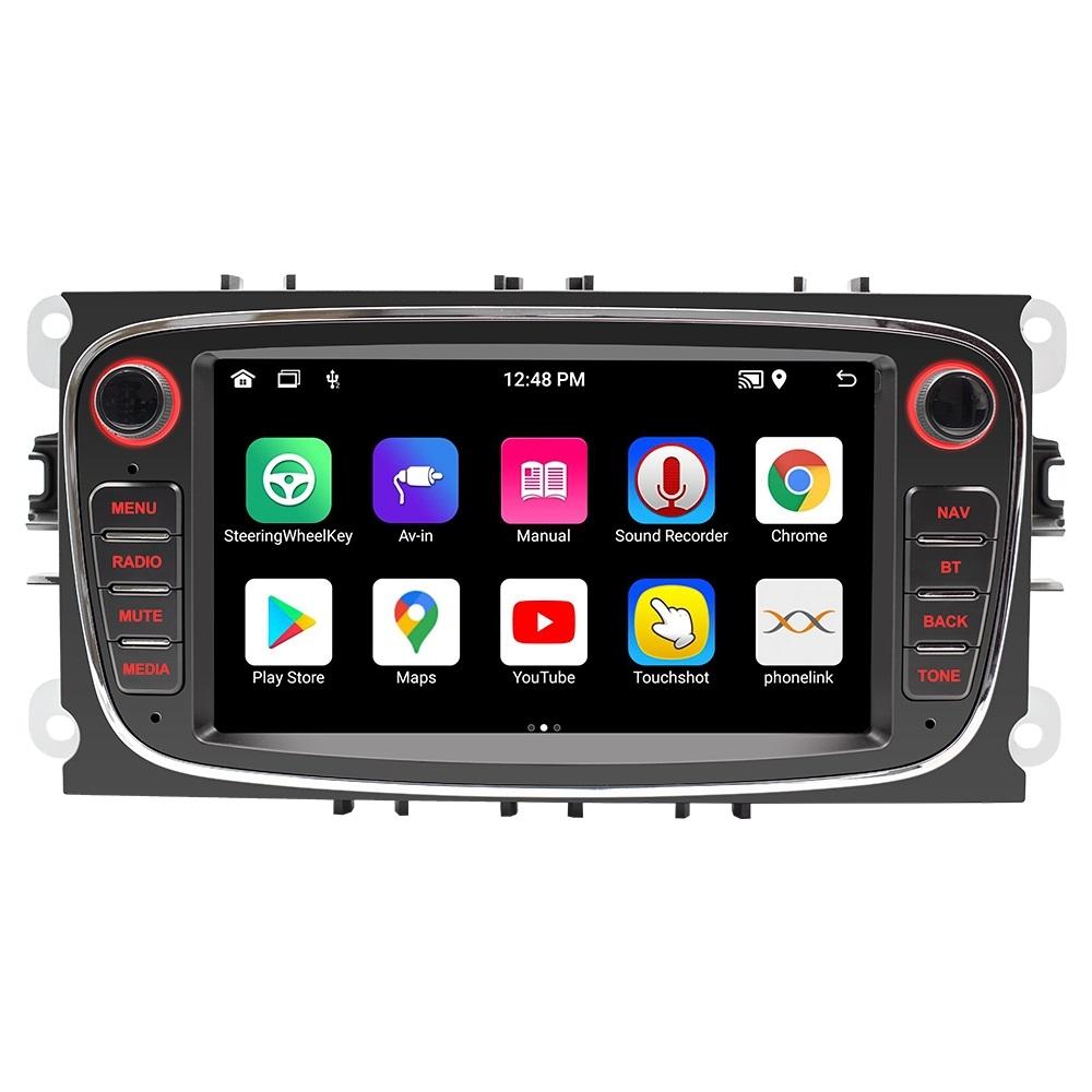 7 Inch Android Navigation Radio For Ford Focus - Bluetooth Rds 1 + 32G - Silver 2 + 32G
