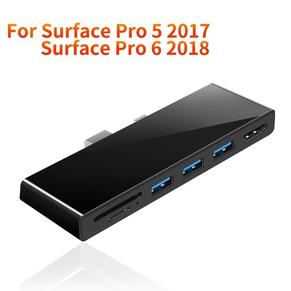 3-Port Usb 3.0 + Hdmi + Sd / Tf Card Reader Hub With 4K Hdmi Adapter