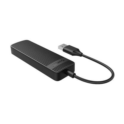 High-Speed 4-Port Usb 2.0 Hub 480Mbps - Black
