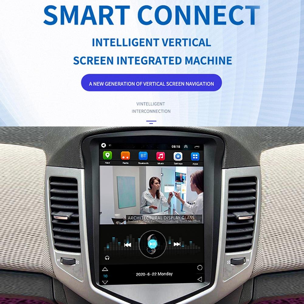 9.7 Inch Navigation For Chevy Cruze - Standard + 8 Cam - 2 + 32G