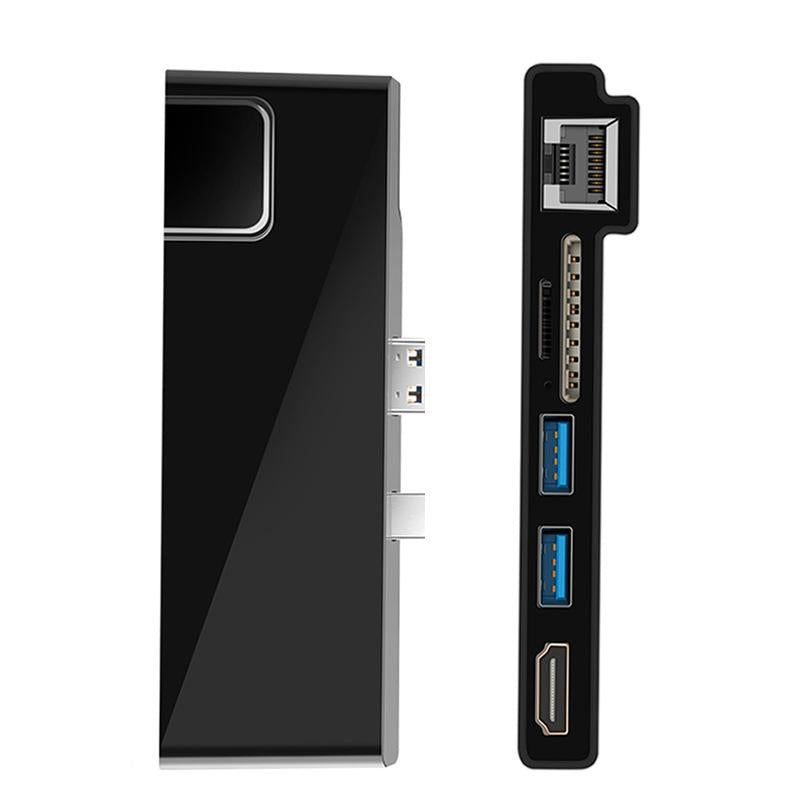 4K Hdmi Adapter With Rj45 Usb 3.0 And Sd / Tf Reader