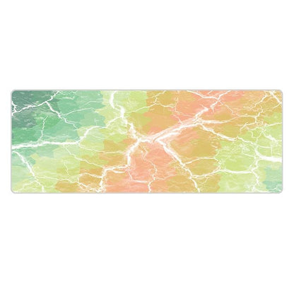 Marble Rubber Mouse Pad Durable & Stylish - Yellow Marble