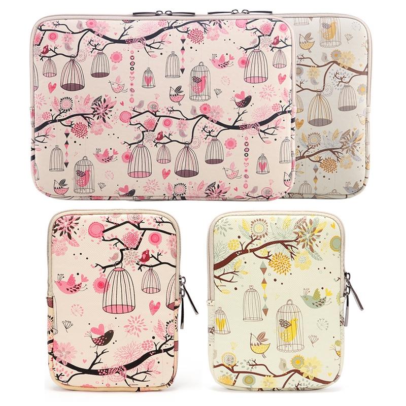 Universal Cartoon Tablet Sleeve Bag - Business Edition - Grey - 8.3 Inch