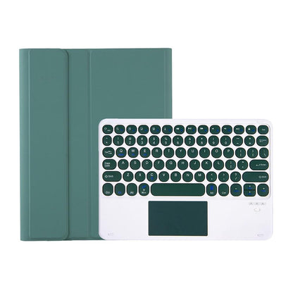 Detachable Bluetooth Keyboard Leather Case For Ipad 10.2 / Air 2019 / Pro 10.5 - Black - Eda001493803B