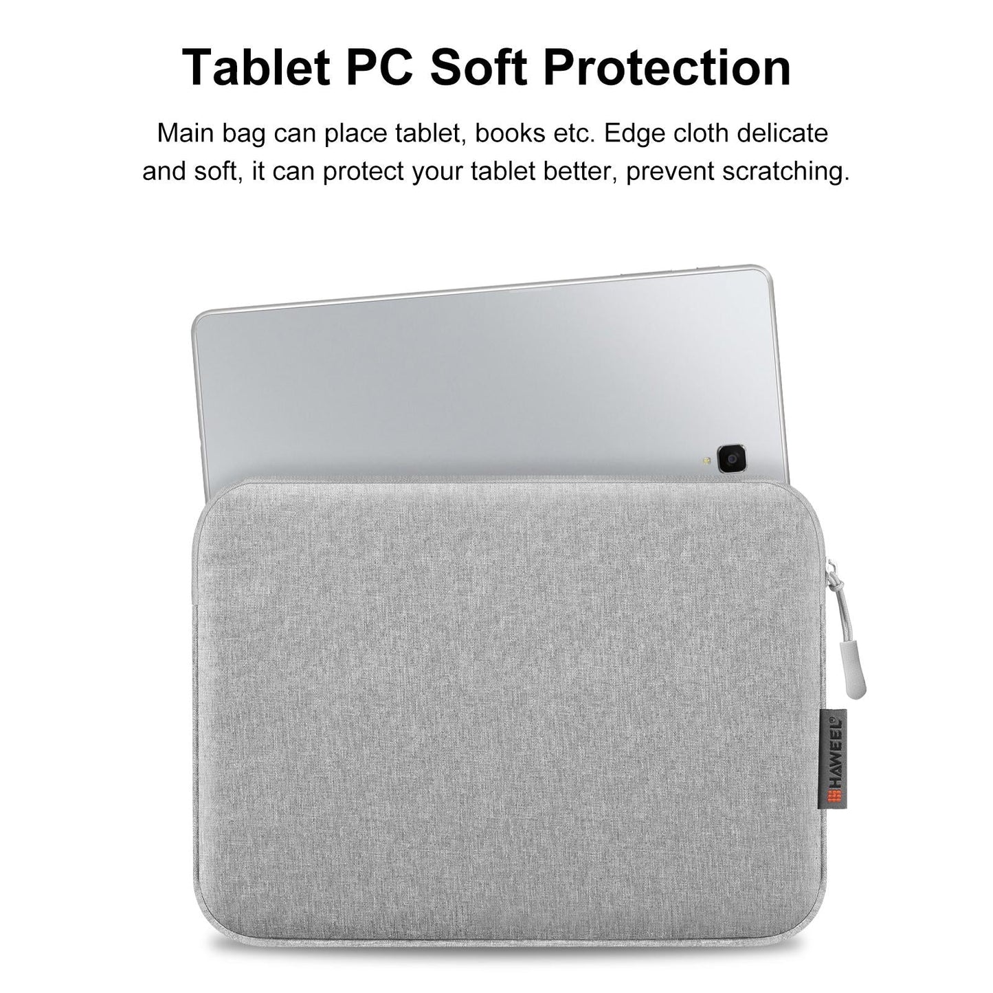 11 Tablet Sleeve Briefcase for 9.7-11.0 Tablets - Zipper Closure - Black