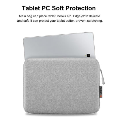 11 Tablet Sleeve Briefcase for 9.7-11.0 Tablets - Zipper Closure - Black