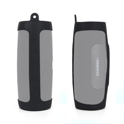 Protective Silicone Sleeve for Jbl Charge3 Speaker - Shockproof & Waterproof - Black