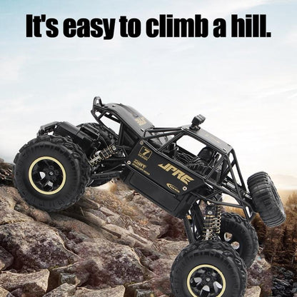 Off-road Climbing Car with 2.4ghz Remote Control and Double Motors - Black