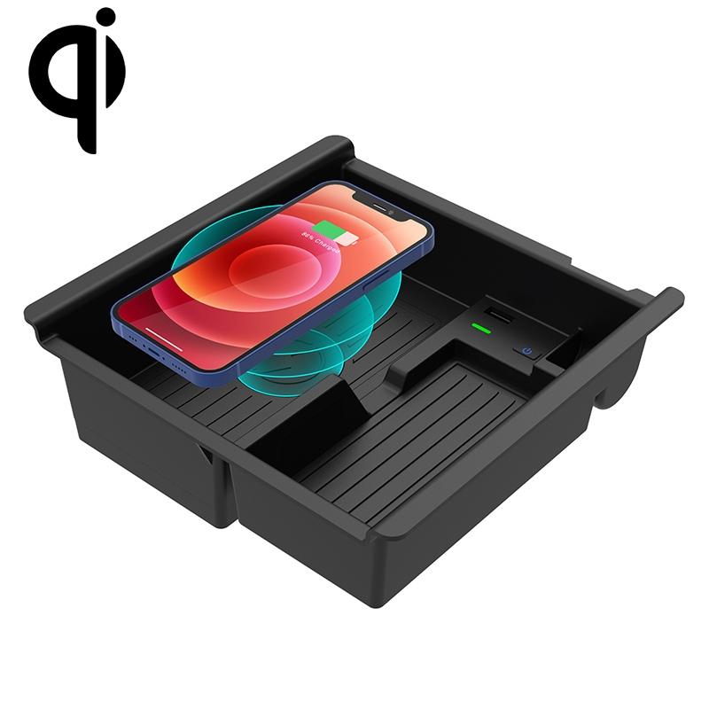 Wireless Charger & Storage Box for Toyota Tacoma 2016-2021