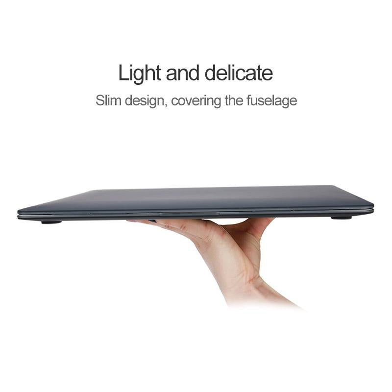 Frosted Shockproof Laptop Case - Protective - Black