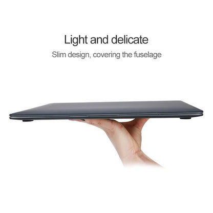 Frosted Shockproof Laptop Case - Protective - Black