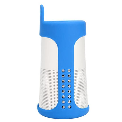 Shockproof Silicone Case for Bose Soundlink Revolve Speaker - Black