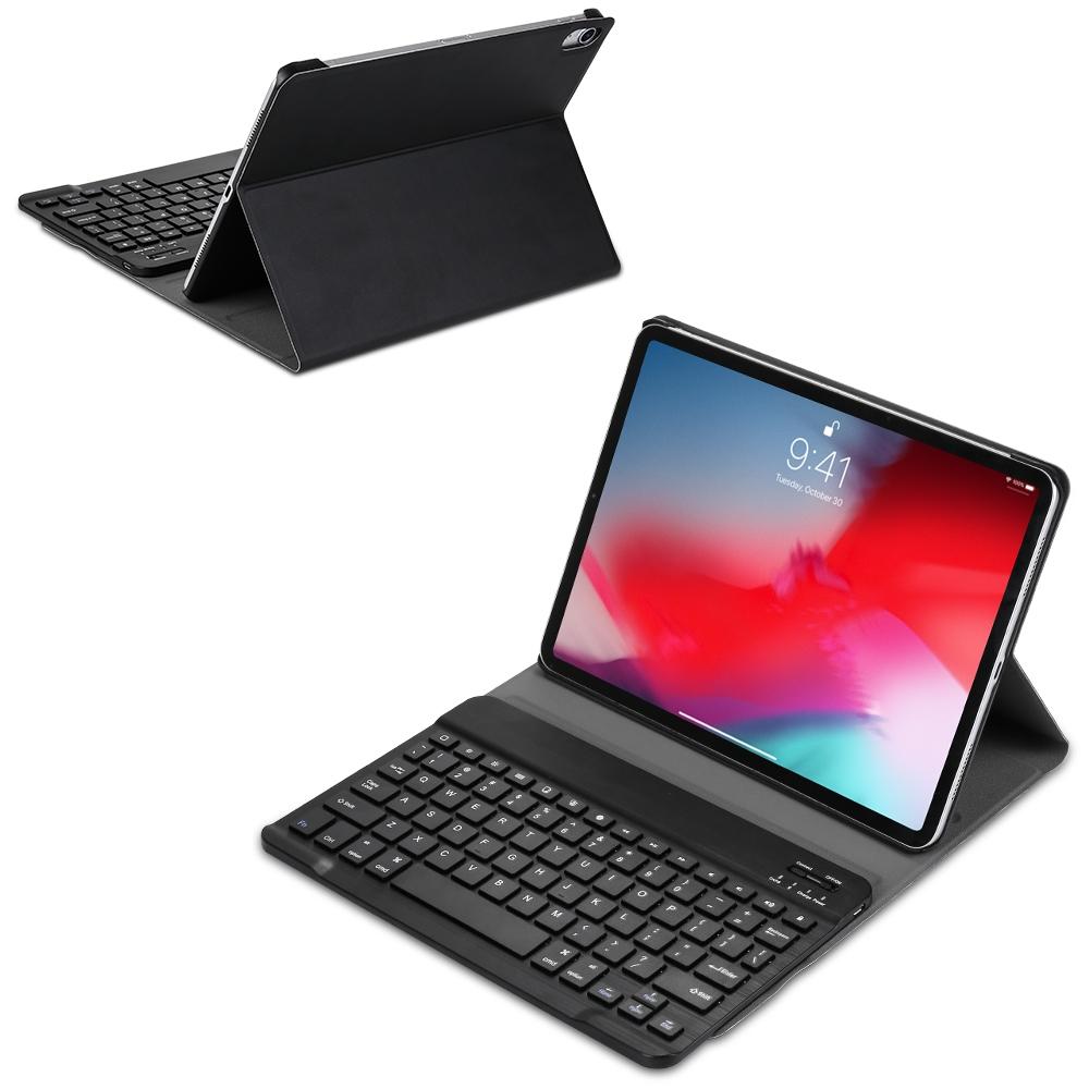 Ultra-Thin Bluetooth Keyboard Case For Ipad Pro 11 - Black