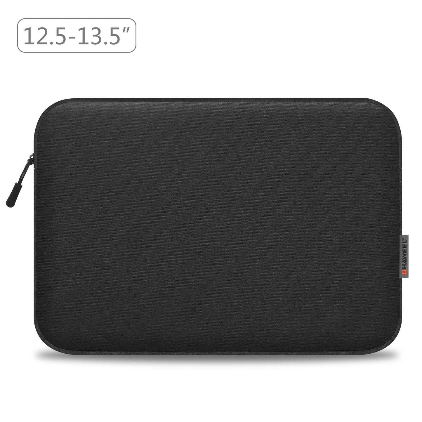 13 Laptop Sleeve Briefcase for 12.5-13.5 Laptops - Zipper Closure - Black