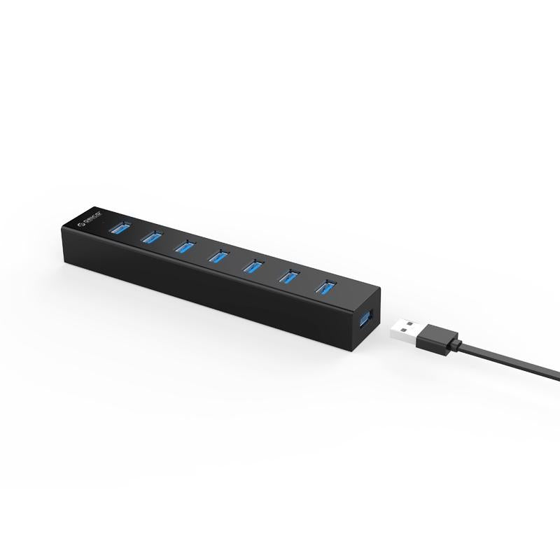 7-Port Usb 3.0 Desktop Hub With 1M Cable