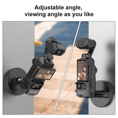 Adjustable Desktop Mount For Dji Osmo Pocket 3 Protective Frame Black