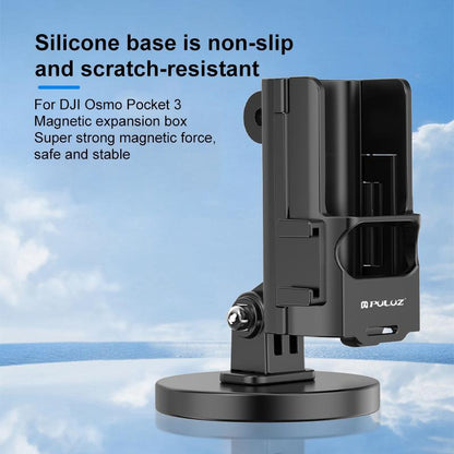 Adjustable Desktop Mount For Dji Osmo Pocket 3 Protective Frame Black