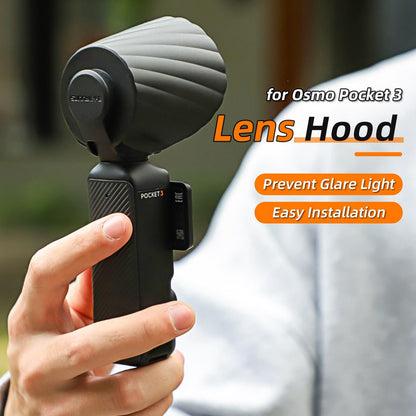 Sunshade Lens Hood for Dji Pocket 3 - Protective Cover