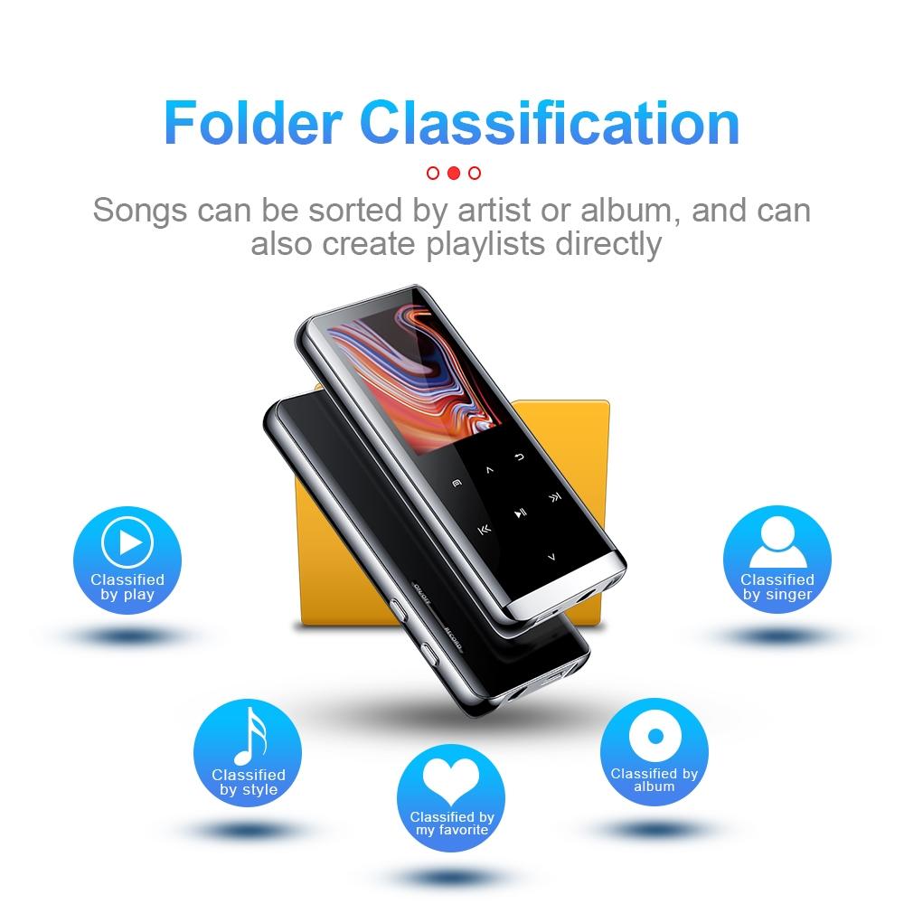 1.8 Inch Touch Lcd Hifi Mp3 Player 16Gb Memory - Without Bluetooth - 64Gb
