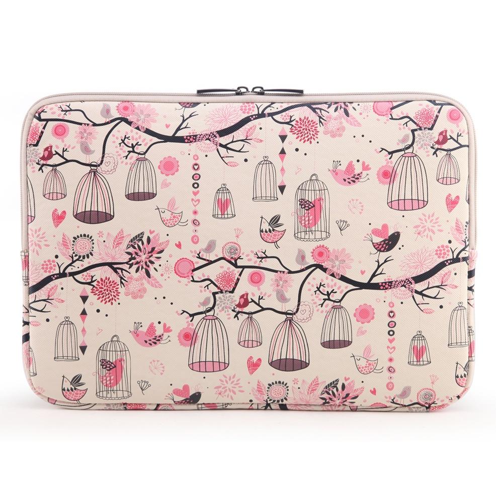 14 Notebook Tablet Liner Bag - Black - Grey