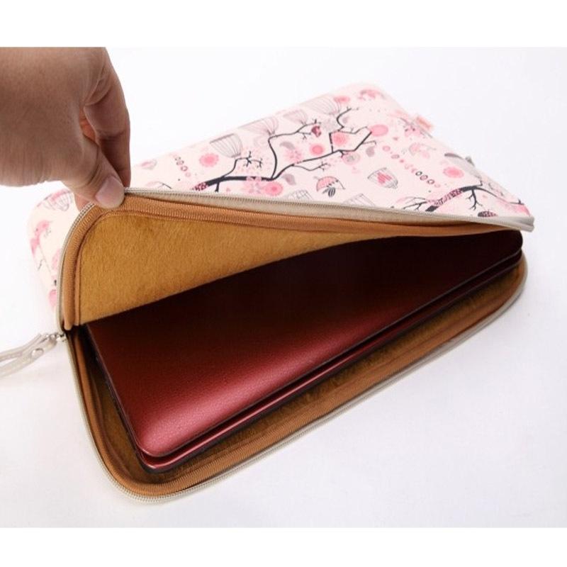 14 Notebook Tablet Liner Bag - Black - Grey