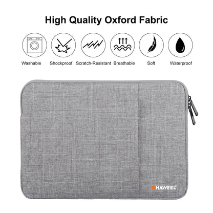 15 Inch Laptop Sleeve Case with Zipper for Macbook Samsung Sony Dell Alienware Chuwi Asus Hp - Black