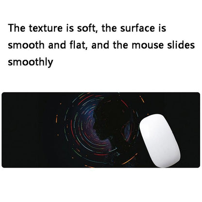 Fantasy Pattern Mouse Pad 400 X 900 X 1.5Mm Hand Painted No Overlock - 2 Silhouettes