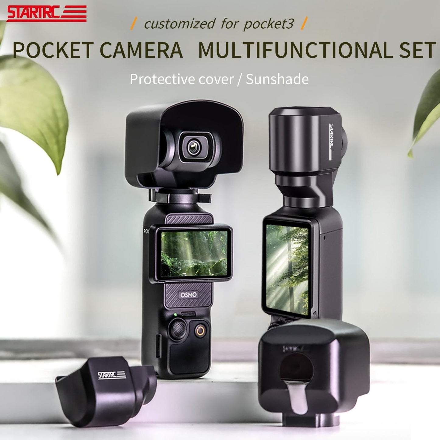 Universal 2-in-1 Gimbal Sunshade for Dji Pocket 3