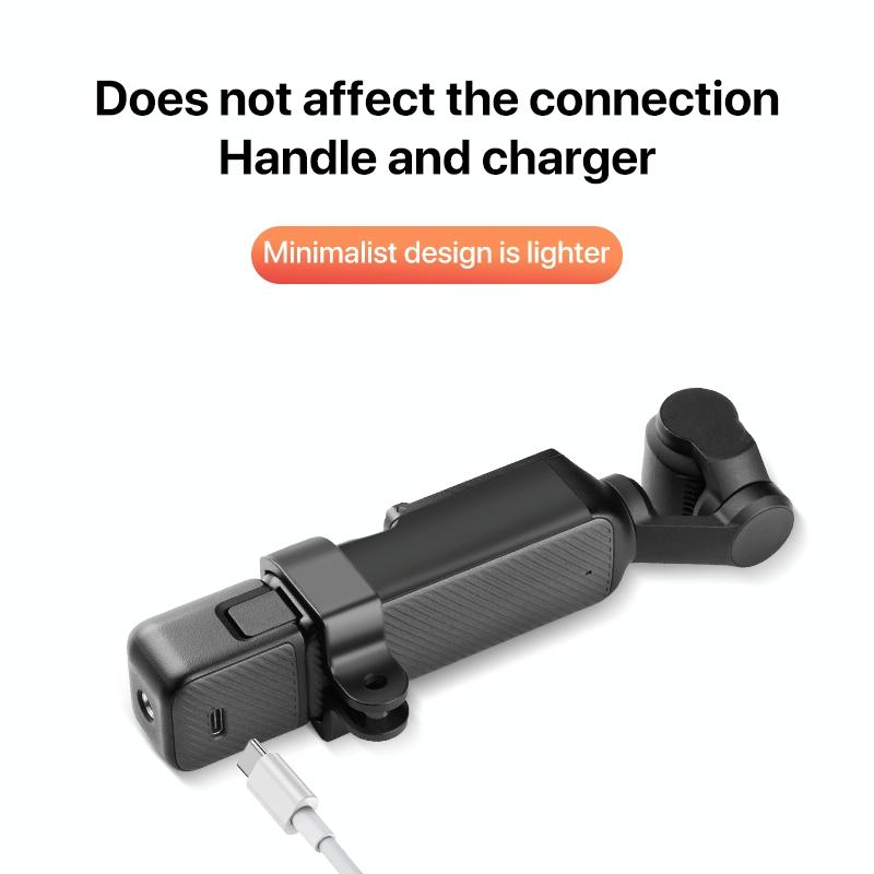 Expansion Bracket Adapter For Dji Osmo Pocket Black