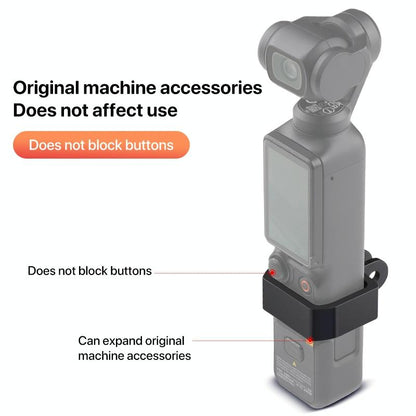 Expansion Bracket Adapter For Dji Osmo Pocket Black