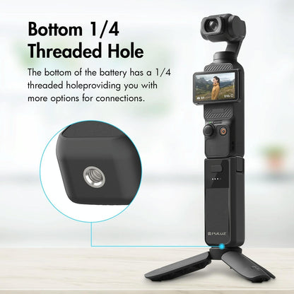 Battery Grip For Dji Osmo Pocket 2800Mah Black