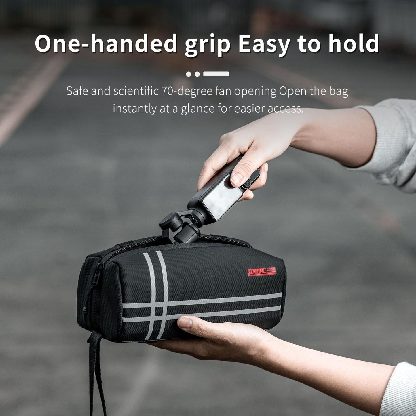 Portable Storage Bag For Dji Osmo Pocket Black